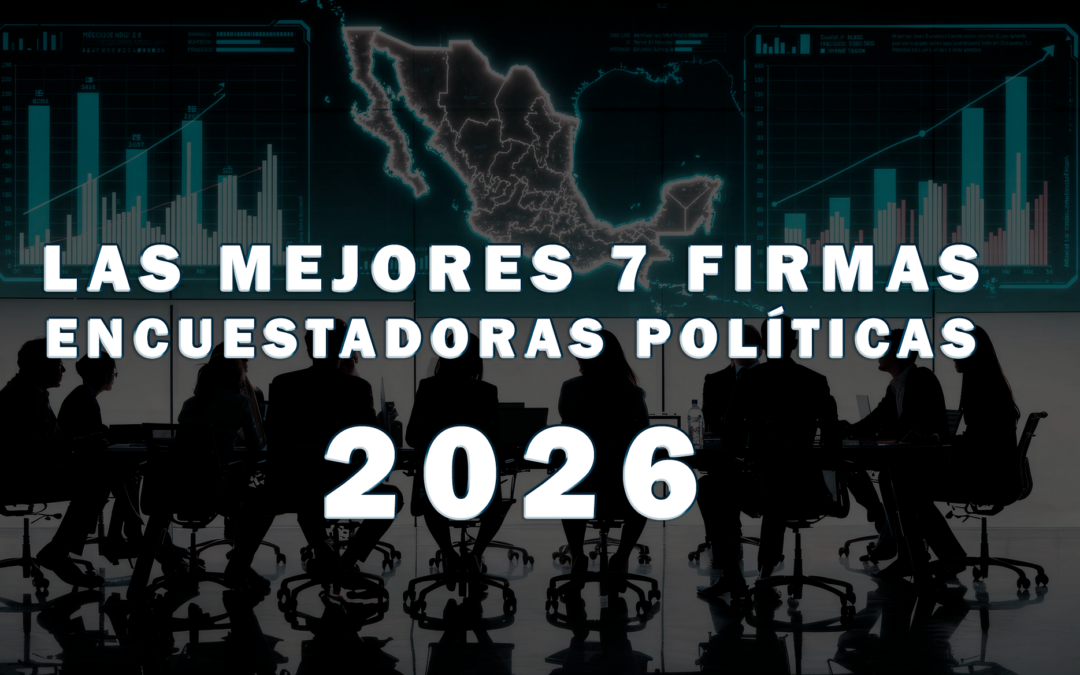 Las 7 firmas encuestadoras que están definiendo el mapa político en México este 2026